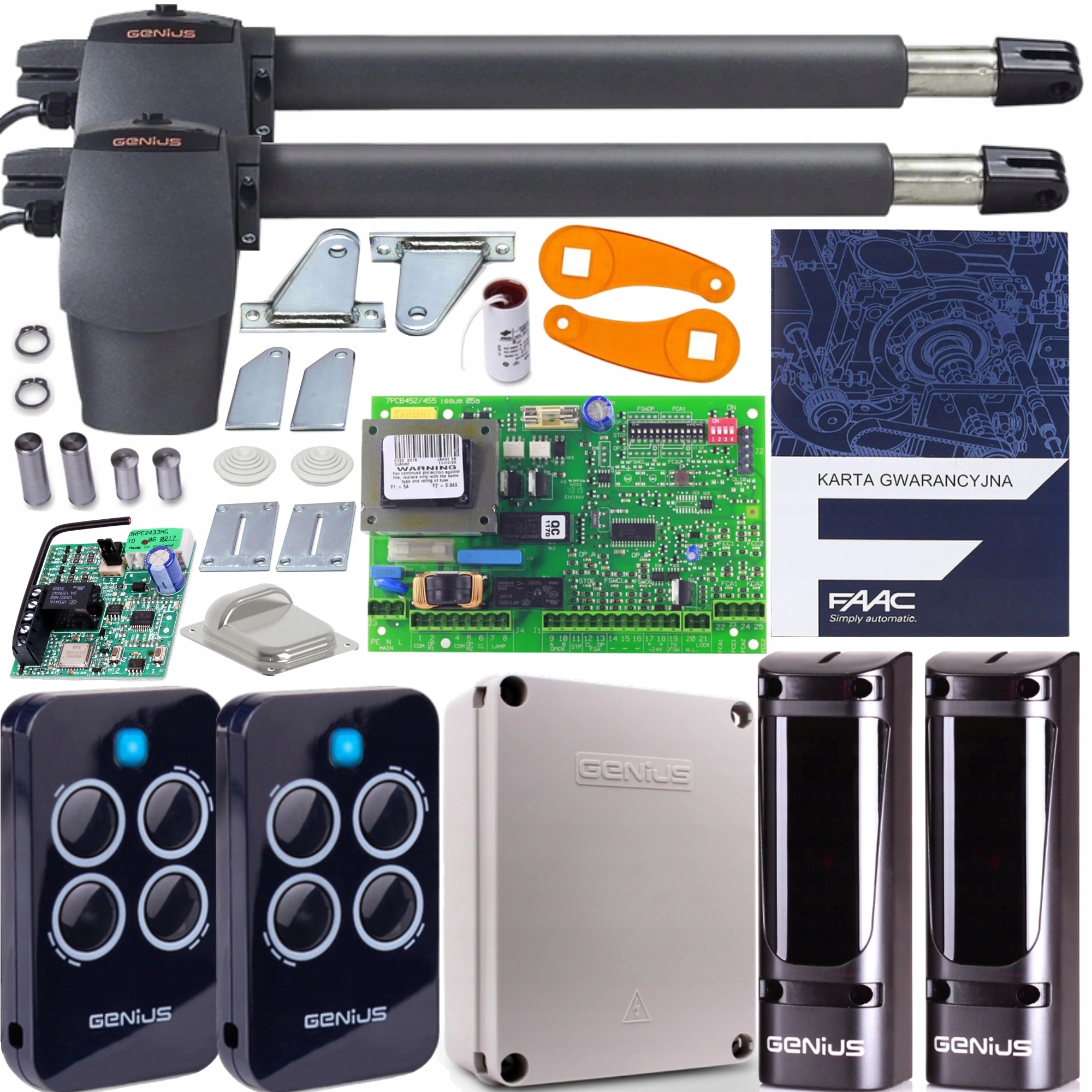 Set Genius Faak Gbat 300 414 2xPILOTY