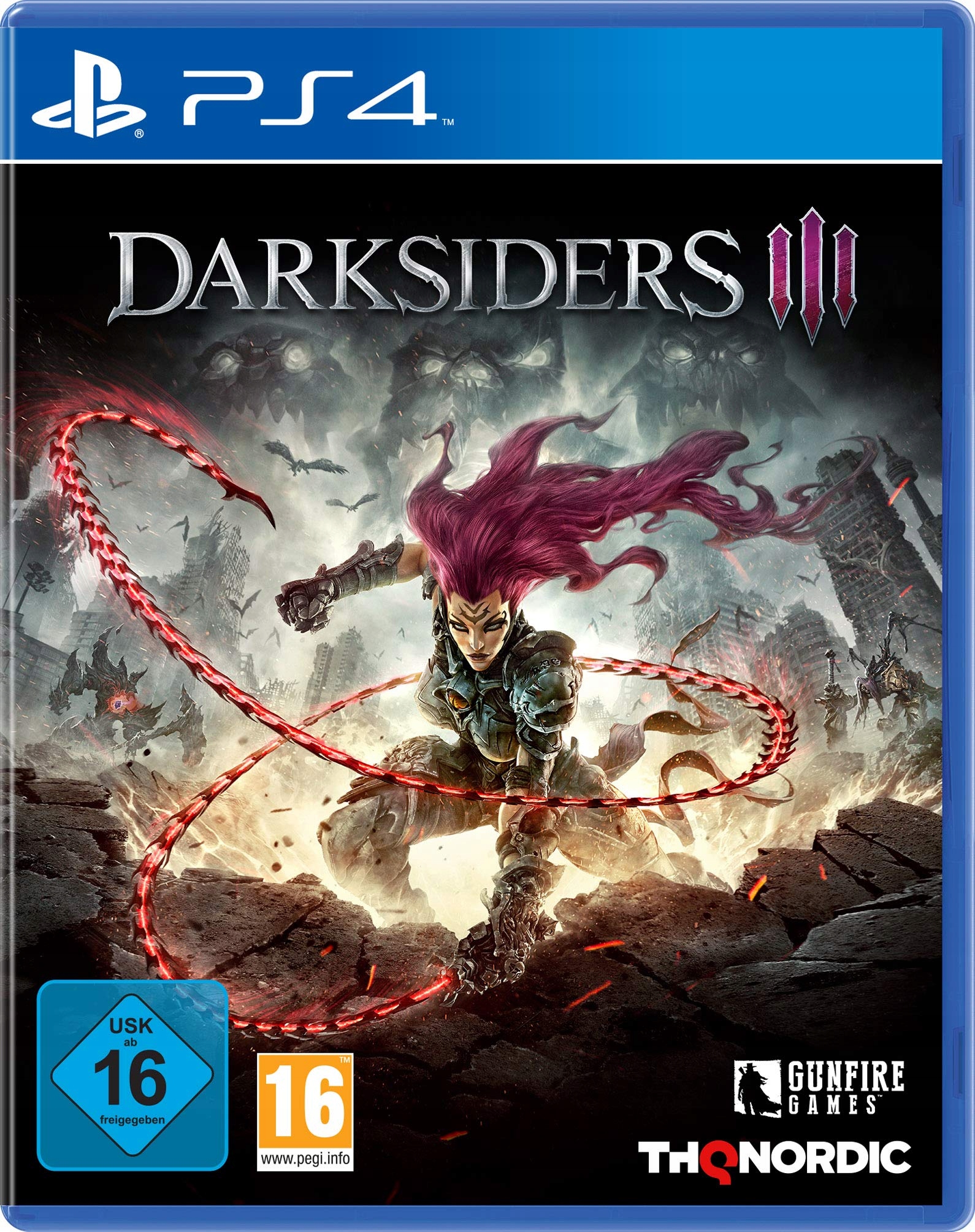 Darksiders III PlayStation 4 (PS4) pudełkowa