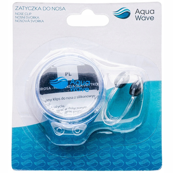 AQUAWAVE Zacisk PŁYWACKI ZATYCZKA NA NOS DO PŁYWANIA NOSECLIP EAN (GTIN) 5901979103097