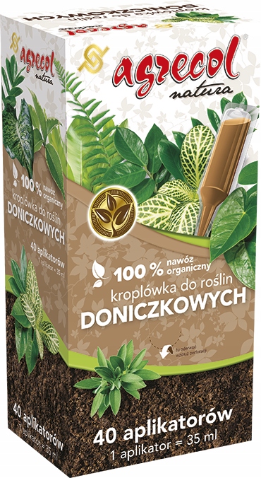 Organická kapka pro pokojové rostliny Agrecol 40x35ML