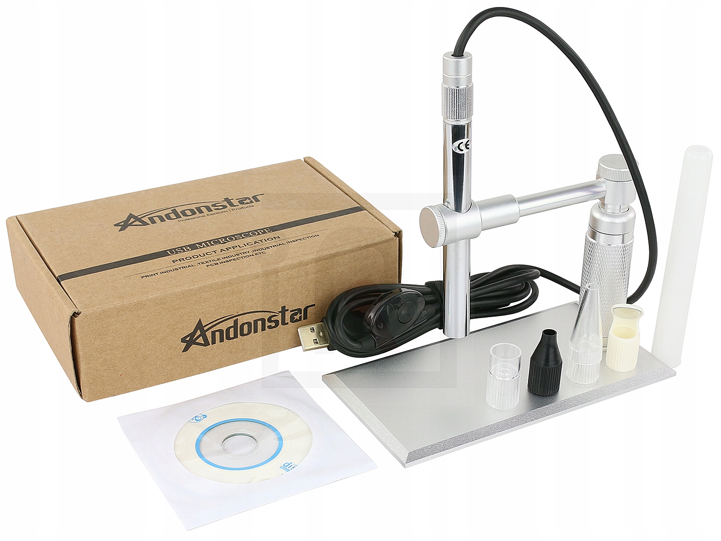 Digitální Mikroskop Andonstar A1 Usb 1x-500x Osvětlení 8xLED Pro Servis