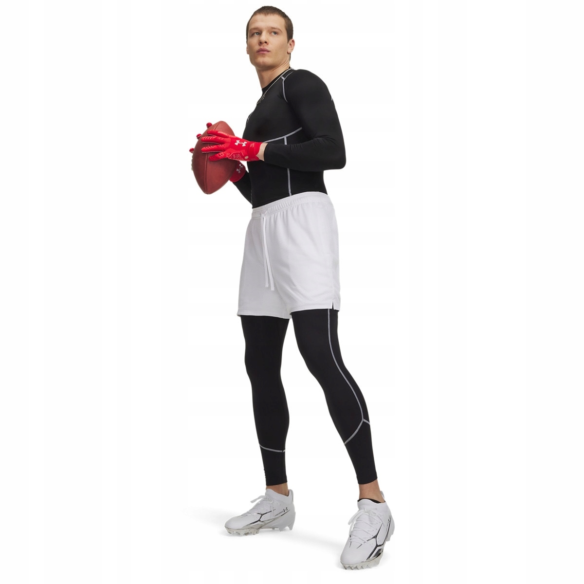 Męskie legginsy treningowe Under Armour Ua Hg Elite Leggings Czarny L