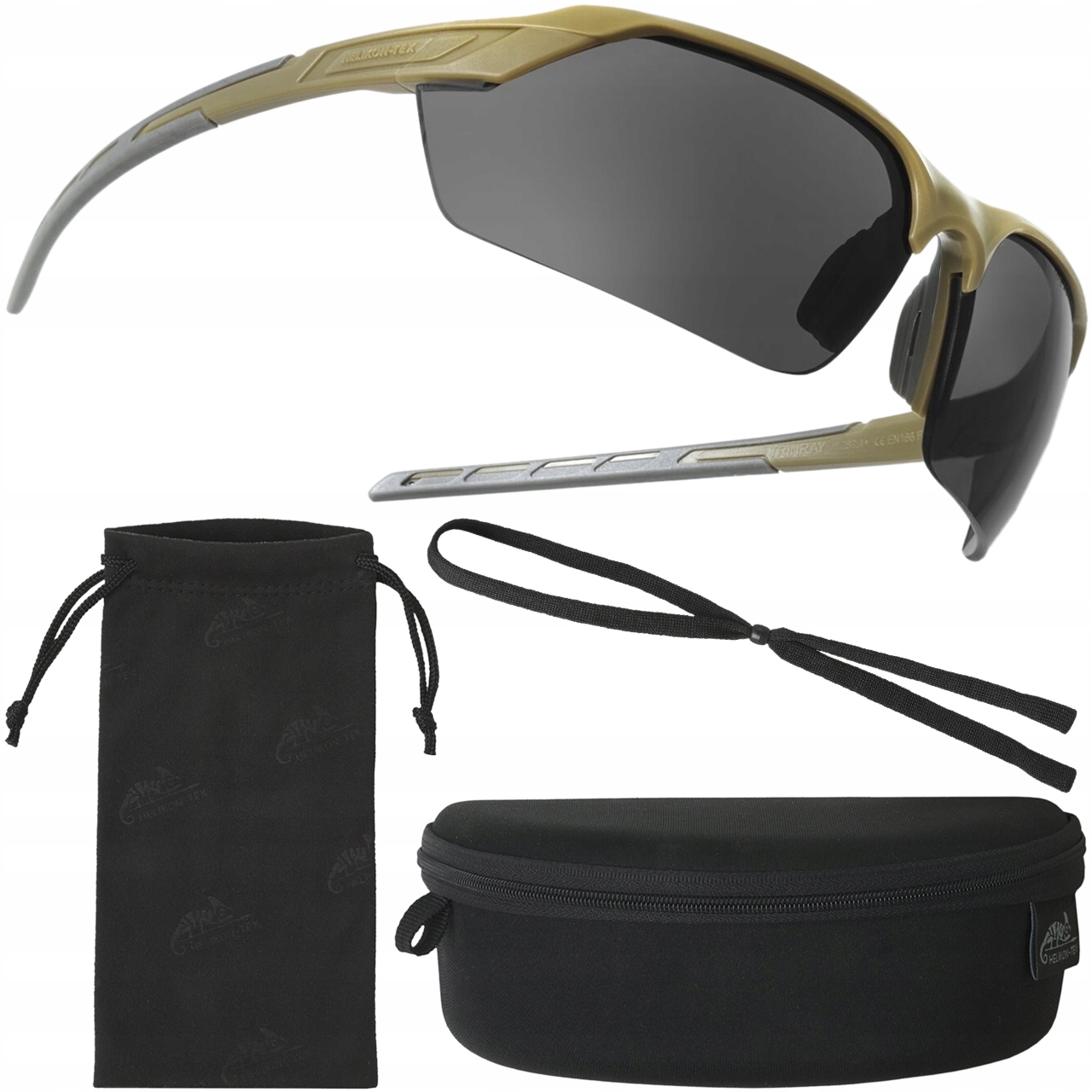 Ochranné brýle Pouzdro TrinRay Set Helikon Adaptive Green Černá