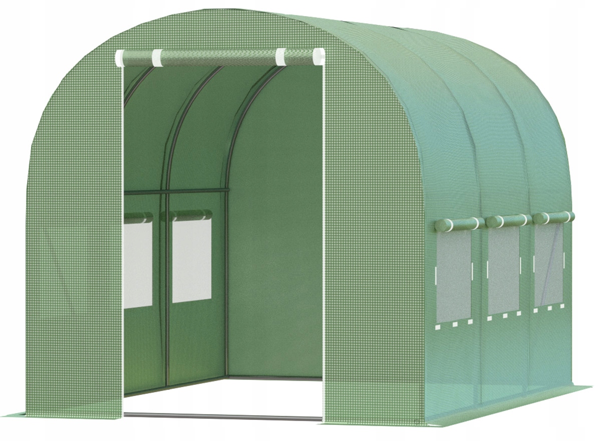 

Tunel Foliowy Foliak Szklarnia Na Warzywa 2,5x5m
