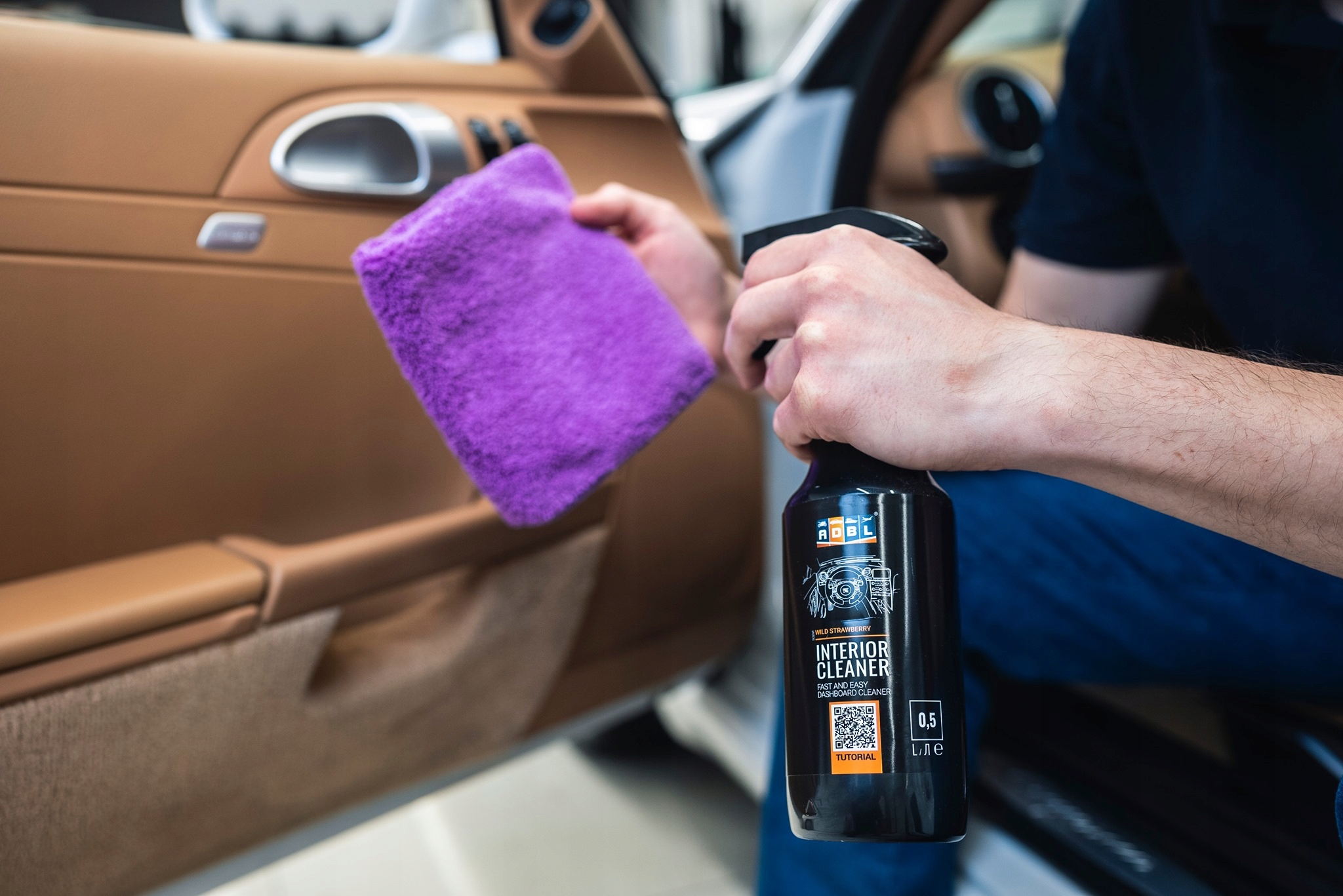ADBL Interior Cleaner 5L Czyszczenie Plastików Wnętrza Kokpitu Producent ADBL