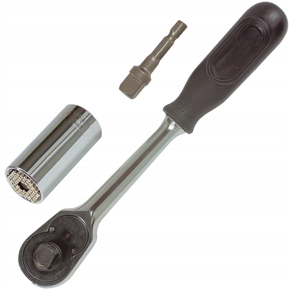 Wiha Sada nástavců a adaptéru Gripper Šestihranná s ráčnou 3/8" 20783