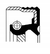 SIMMERING 77X100X11,5 ALFA ROMEO 155 1.9-2.0 1992 Producent części Corteco