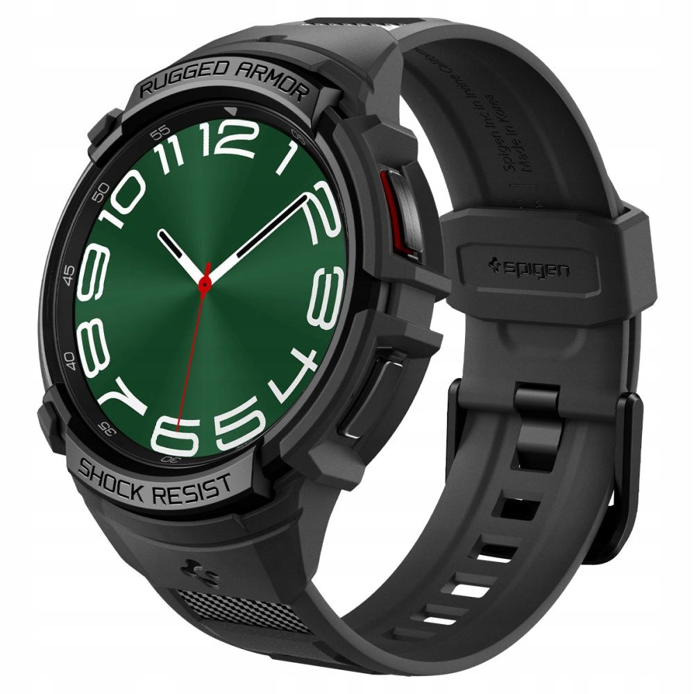 Řemínek Spigen Rugged Armor Pro Samsung Galaxy Watch 6 Classic 47 MM Černý