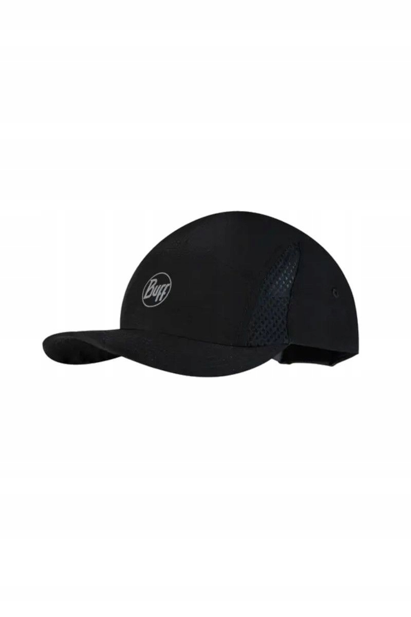 Buff Czapka z daszkiem 5 Panel Go Cap Solid Black L/XL
