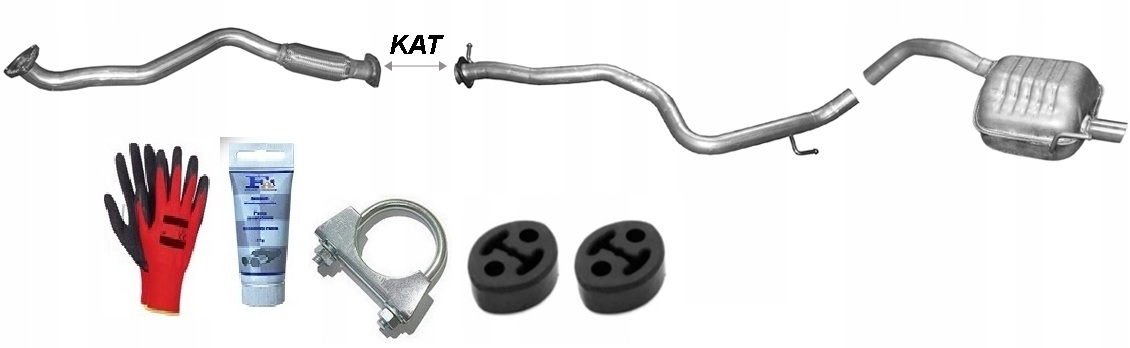 Alfa Romeo 147 1.9 Jtd 74-85-88-93-103-110 kW (2000-2010) Výfukový Systém