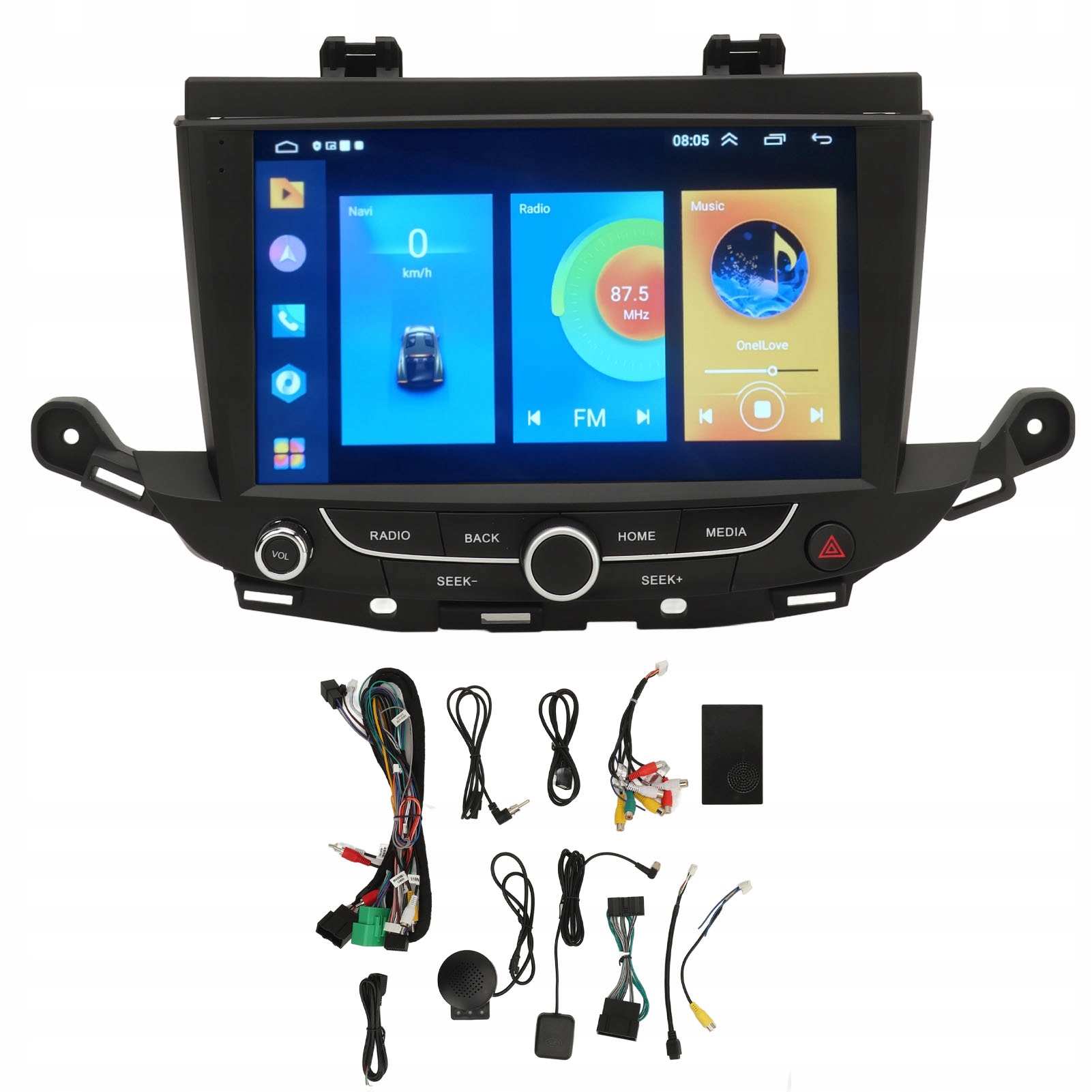 Navigácia Carplay Gps Dotykový displej Rádio pre Astra-k MK7 39042448 9" Pp