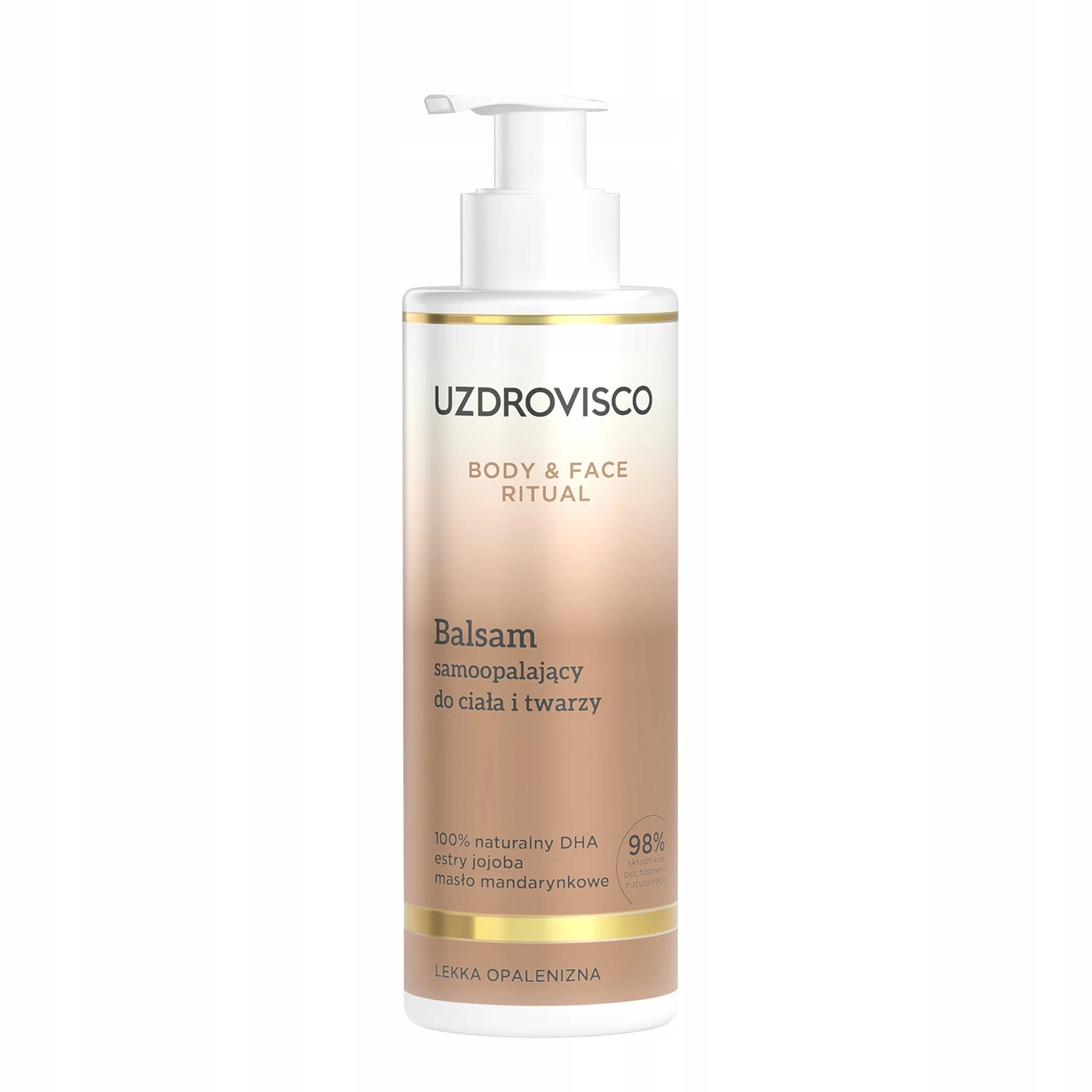 Uzdrovisco Body&Face Ritual Samoopalovací balzám na tělo a obličej 200 Ml