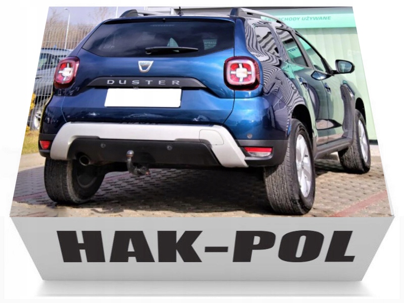 

Dacia Duster 2II 2018+hak holowniczy z MODUŁEM7/13