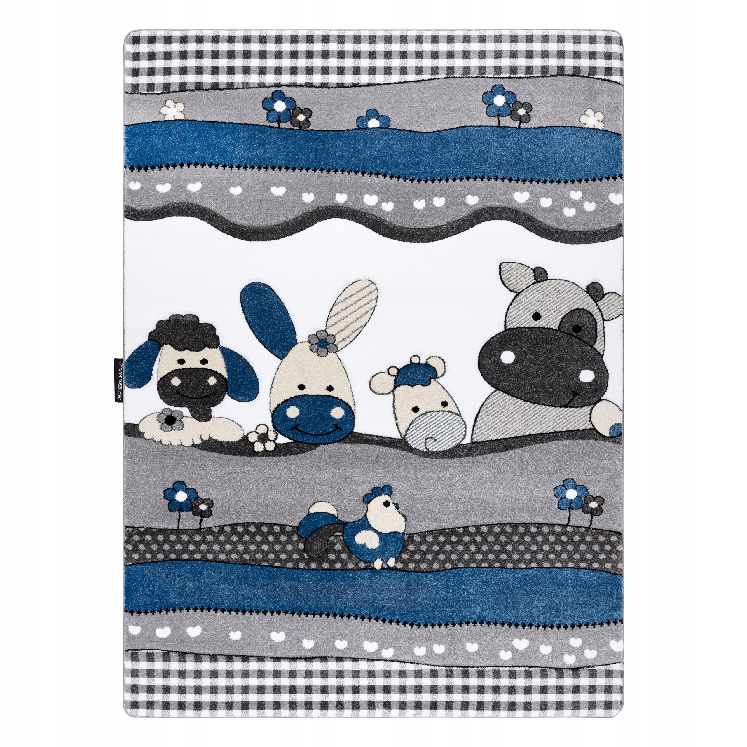 

Dywan Dziecięcy Petit 120x170 Farma Blue #GR3476