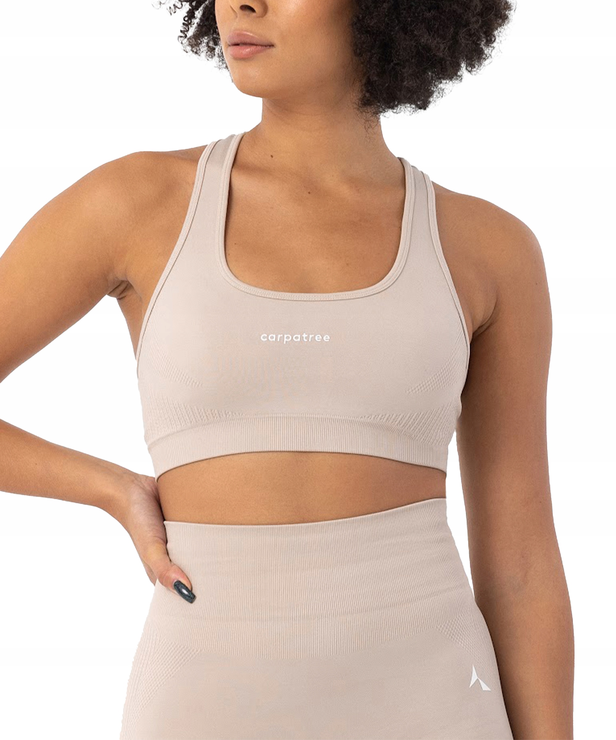 Biustonosz sportowy Blaze Carpatree M beżowy