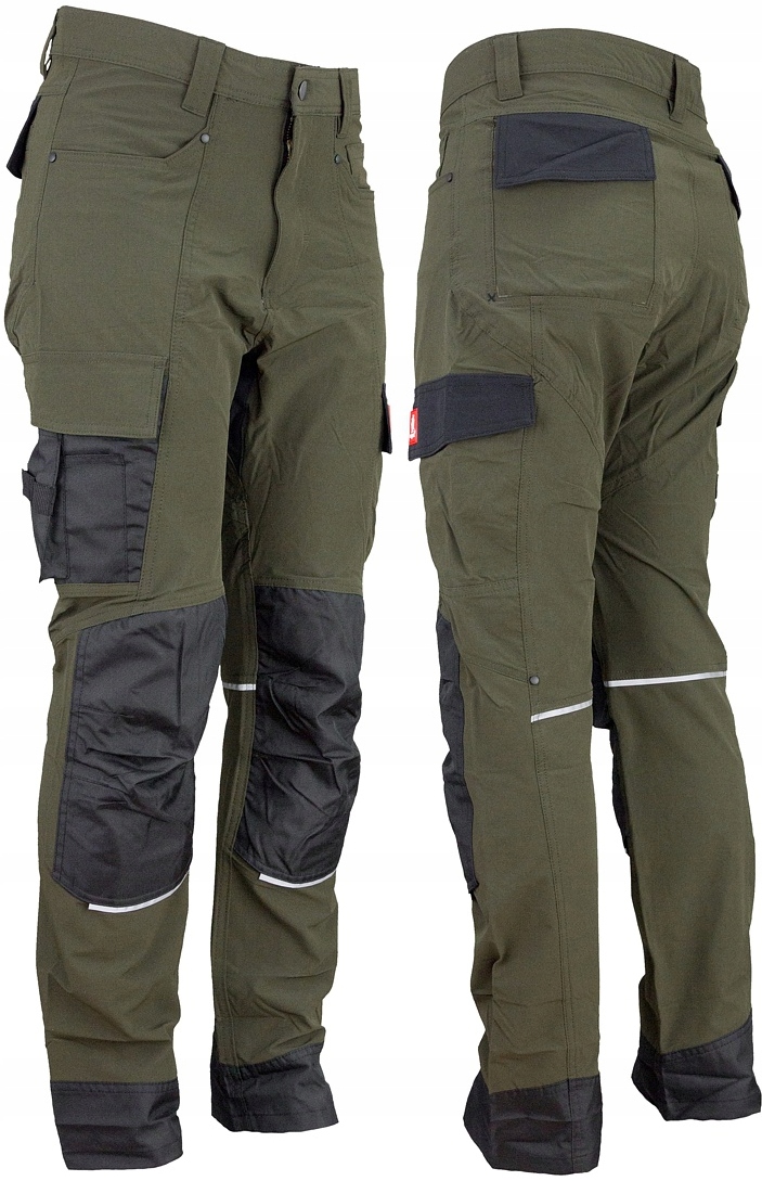 Spodnie robocze wielofunkcyjne outdoor Urgent URG-768 zielone r 50