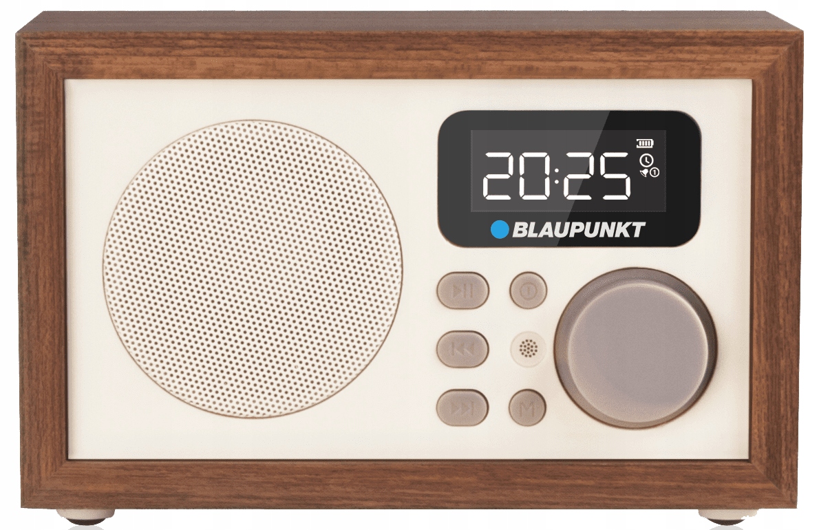 Blaupunkt HR5BR FM rádio MP3 Retro drevo dizajn