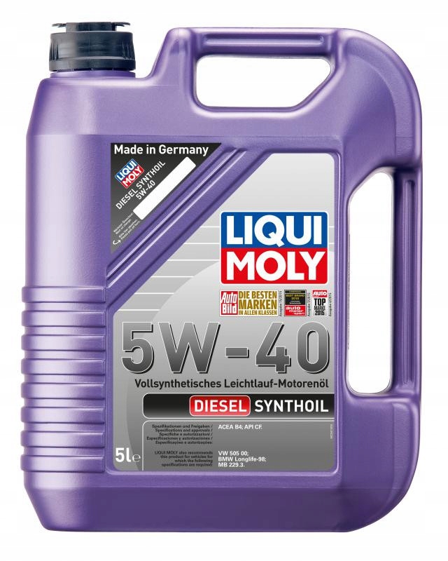 LIQUI MOLY Diesel Synthoil 5W 40 5L