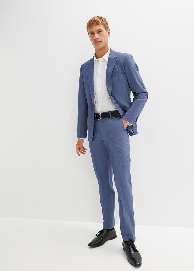 BONPRIX _ZT V0L SZARONIEBIESKA MARYNARKA I SPODNIE _/ 62 Rodzaj jednorzędowy