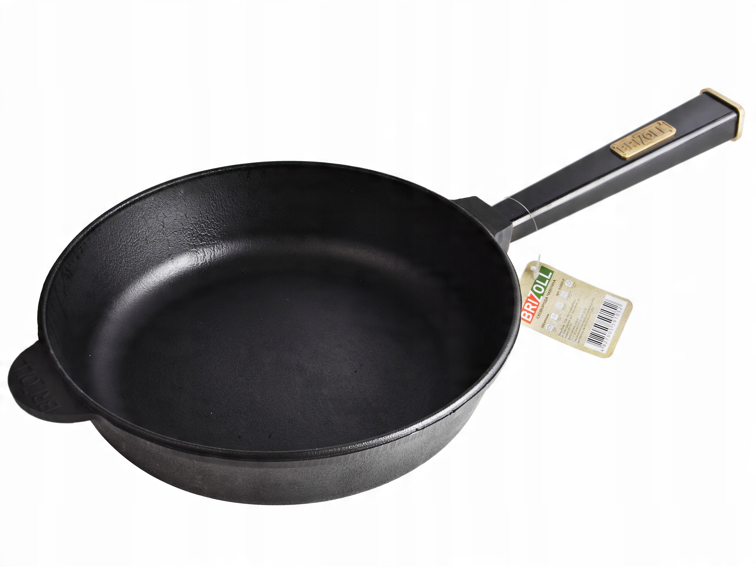 

Patelnia żeliwna z uchwytem Optima Black 260 x 60