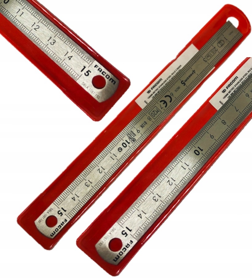 

Facom Miara Przymiar liniowy Linijka 150 mm Inox