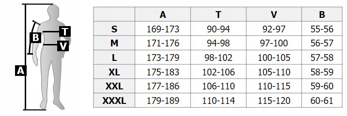Kurtka motocyklowa skórzana A-Pro SBK XL Rozmiar XL
