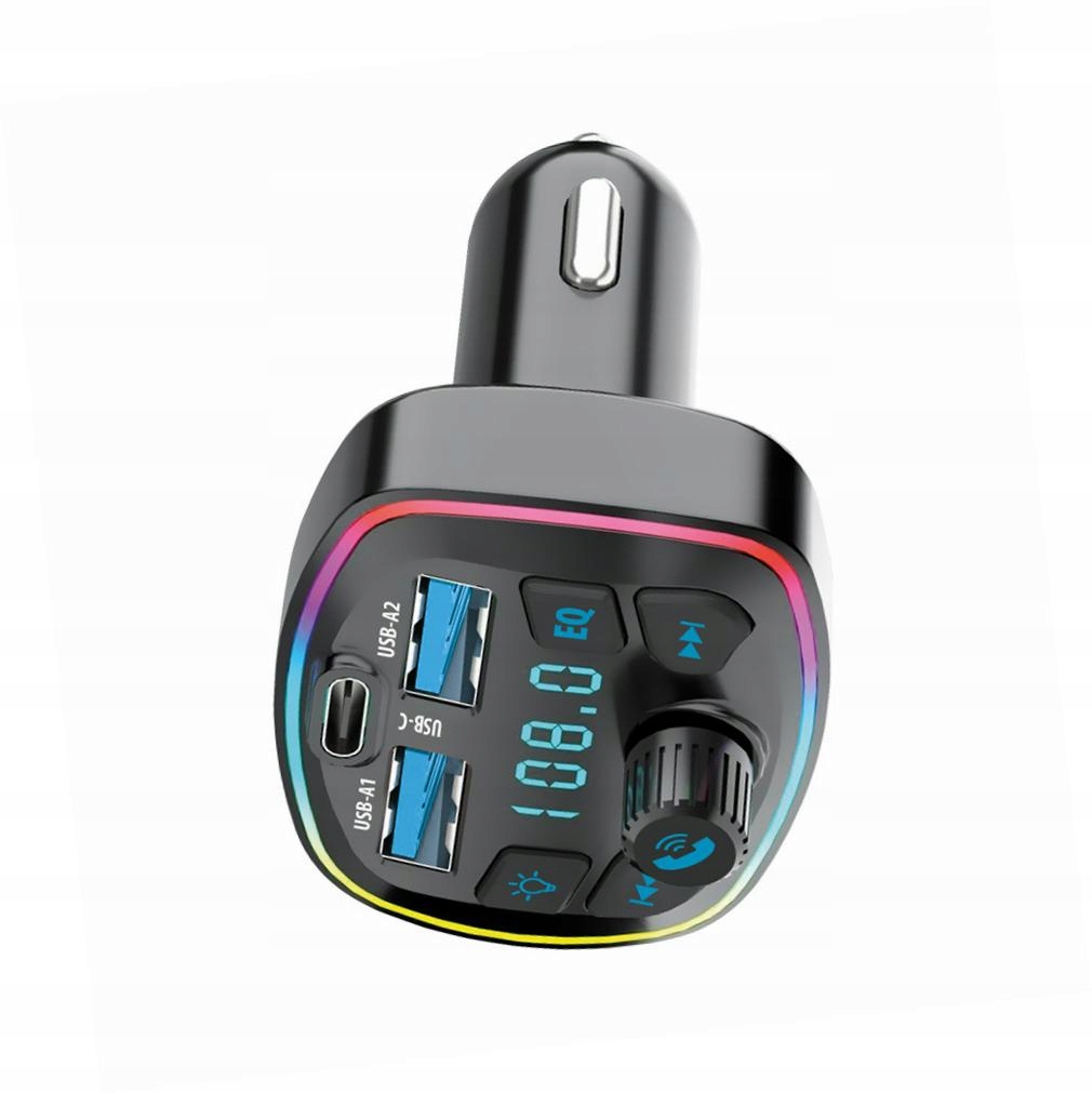 ładowarka samochodowa transmiter Fm Bluetooth do Samsung Galaxy S25 Fe