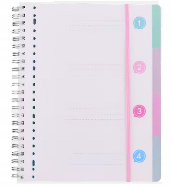 NOTES A4 100 STRON ZESZYT A4 SPIRALE KROPKOWANY Kod producenta 65053