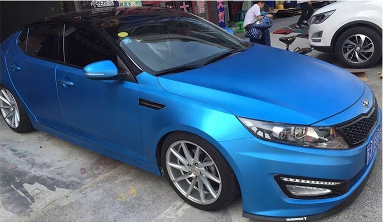 FOLIA OKLEINA CHROM MAT NIEBIESKA PERŁA KANALIKI Funkcja ochrona powierzchni