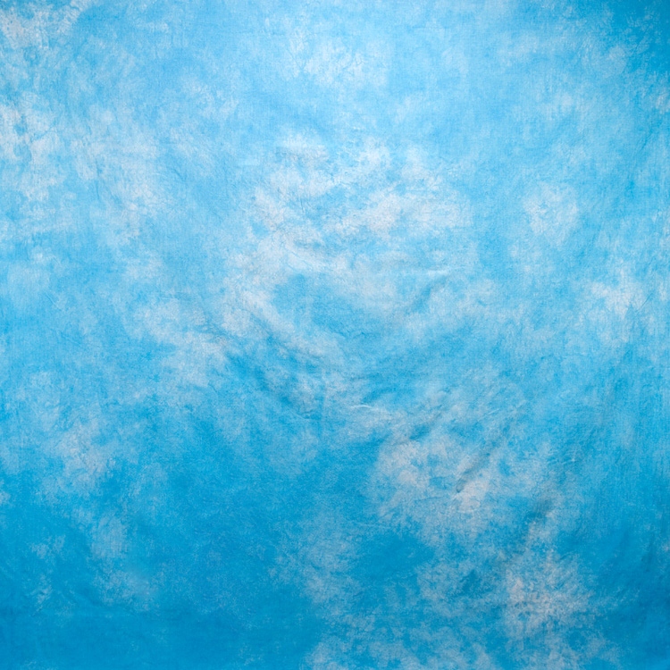 Modré fotografické pozadí Bavlněné Gnieciuch 2,6 x 3 m