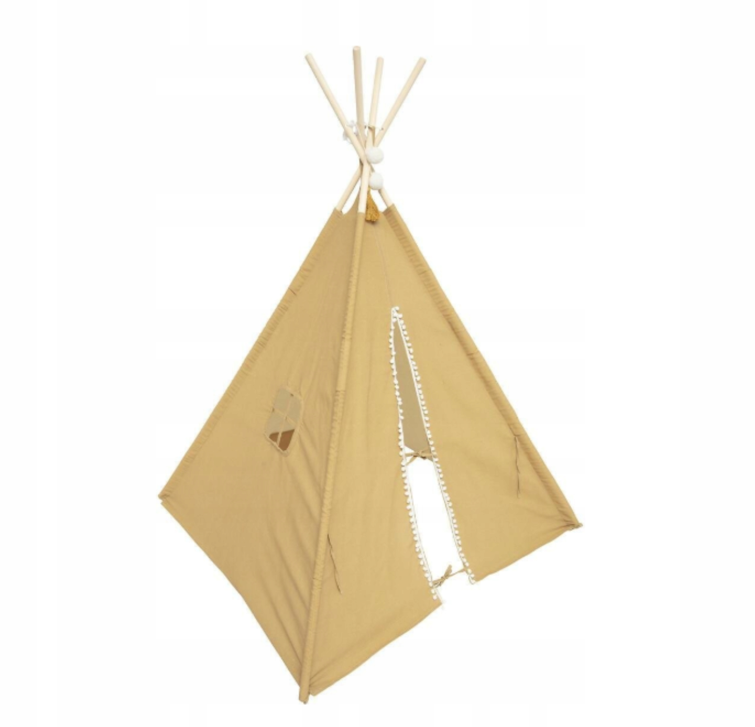 Tipi Namiot Dla Dzieci Boho Wigwam Do Domu Ogrodu Bawełna 120x120x160