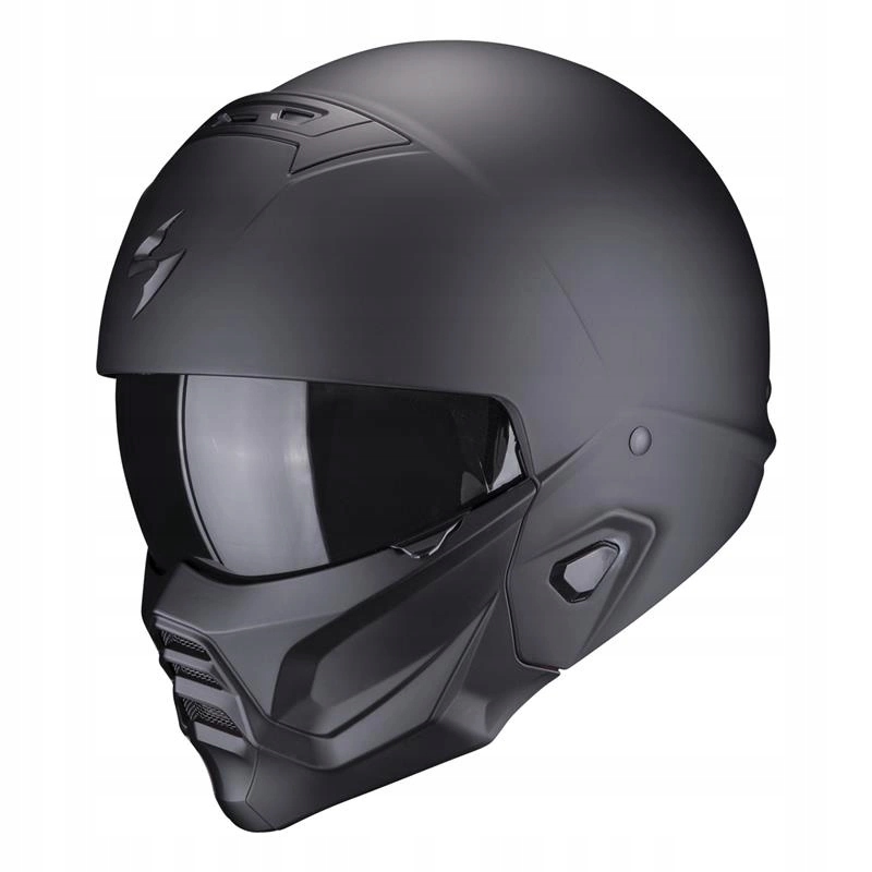 Motocyklová prilba Scorpion Exo-combat II Solid Matt Black čierna matná Darčeky