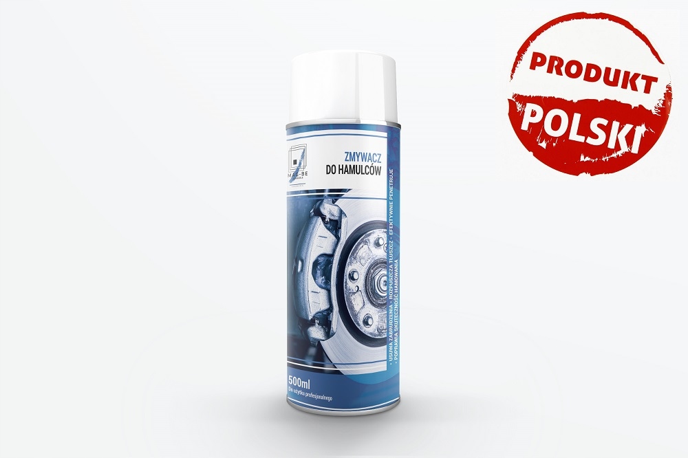 

Zmywacz do hamulców w sprayu 500ml Turbo Dysza