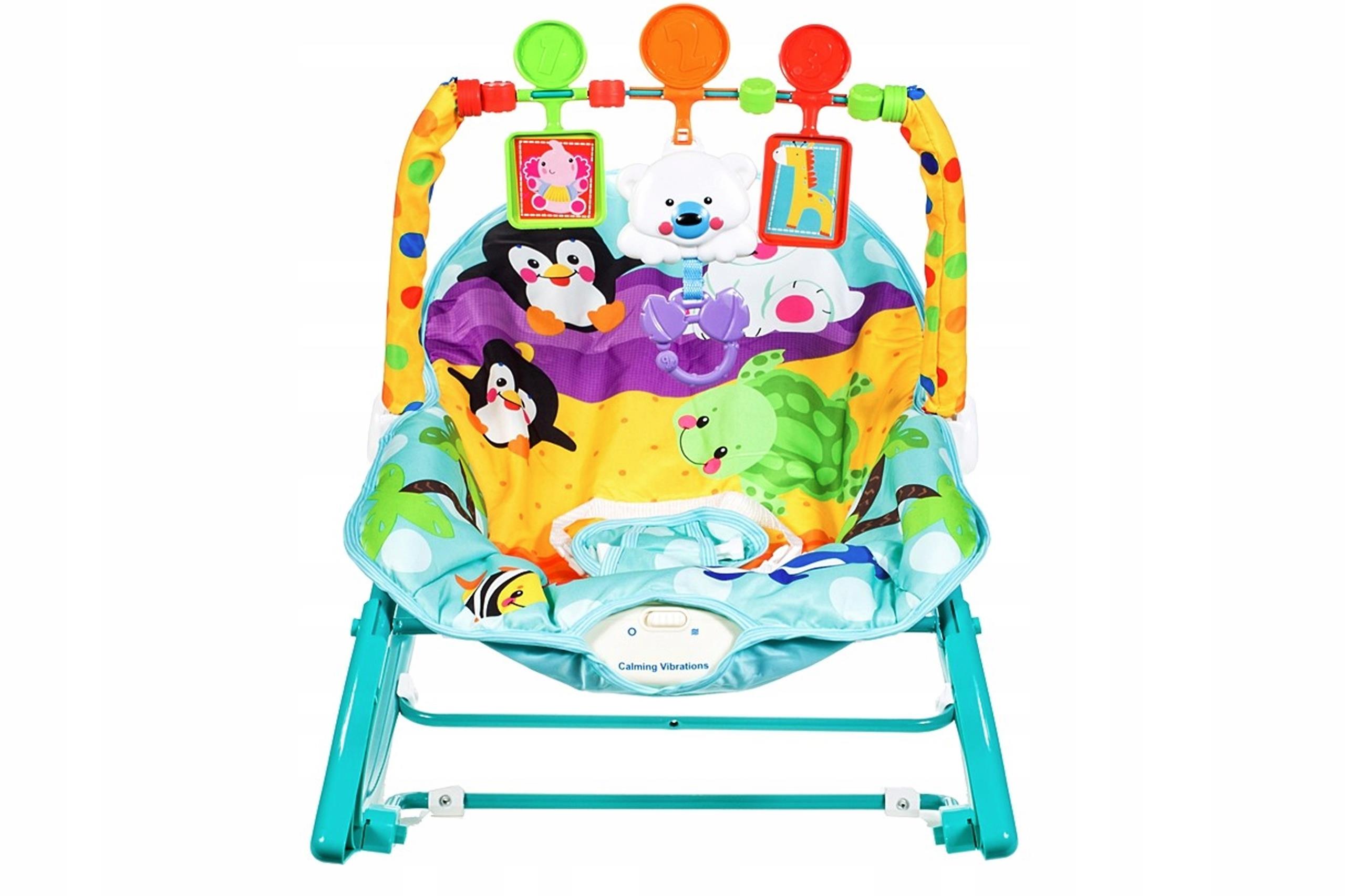 BUJACZEK LEŻACZEK MELODIE WIBRACJE 3w1 KOŁYSKA Model ikea