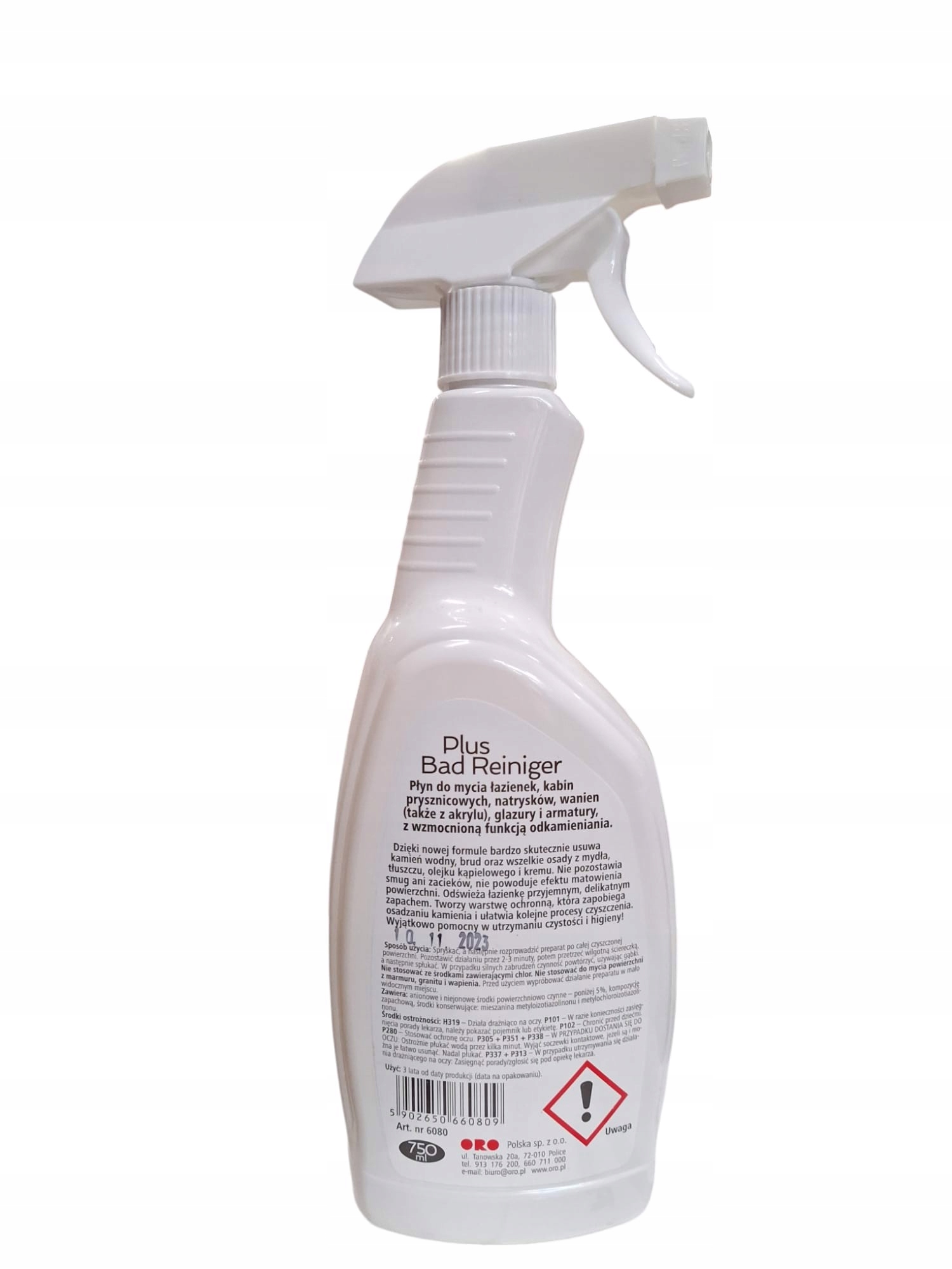 Přípravek na mytí koupelen a sprchových koutů Plus 7