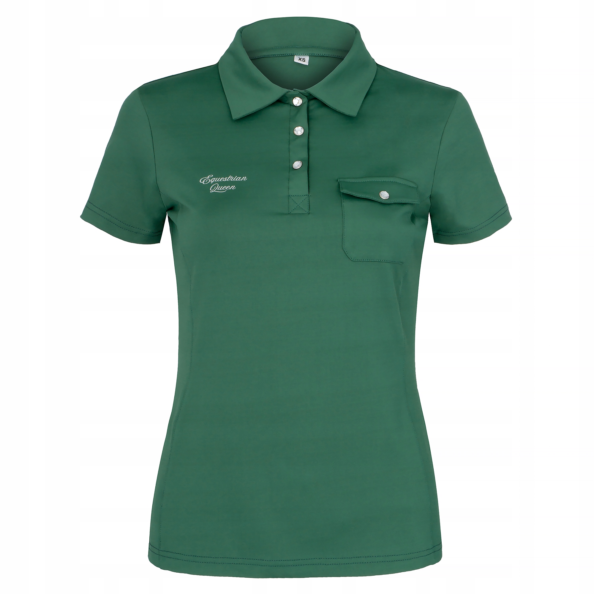 Polokošile Equestrian Queen Kimberly 26SS zelená Xs