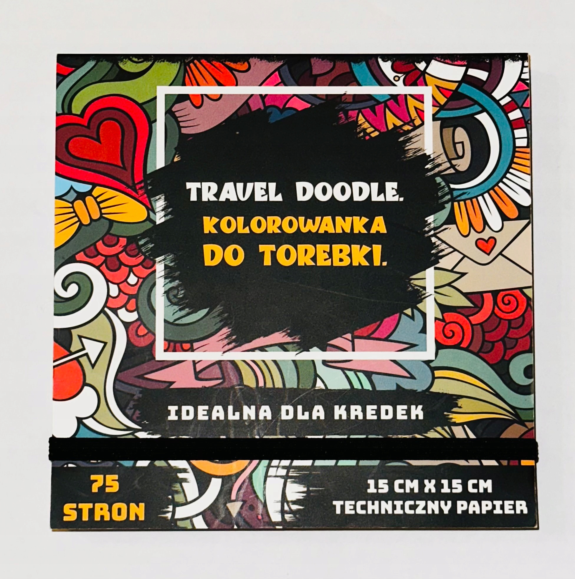 

Travel Doodle. Kolorowanka do torebki.