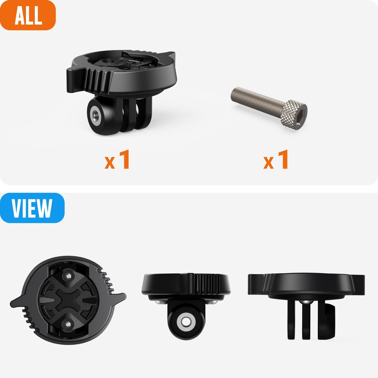 Adapter Mocowania Garmin Edge Varia UT800 Do GoPro Rowerowy TUSITA — miniatura 7