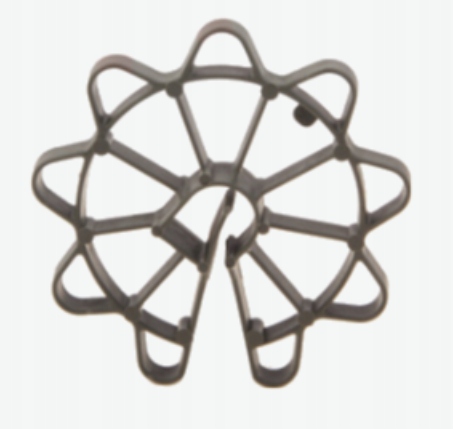 Dystans pionowy PCV gwiazdka 35mm -250sz