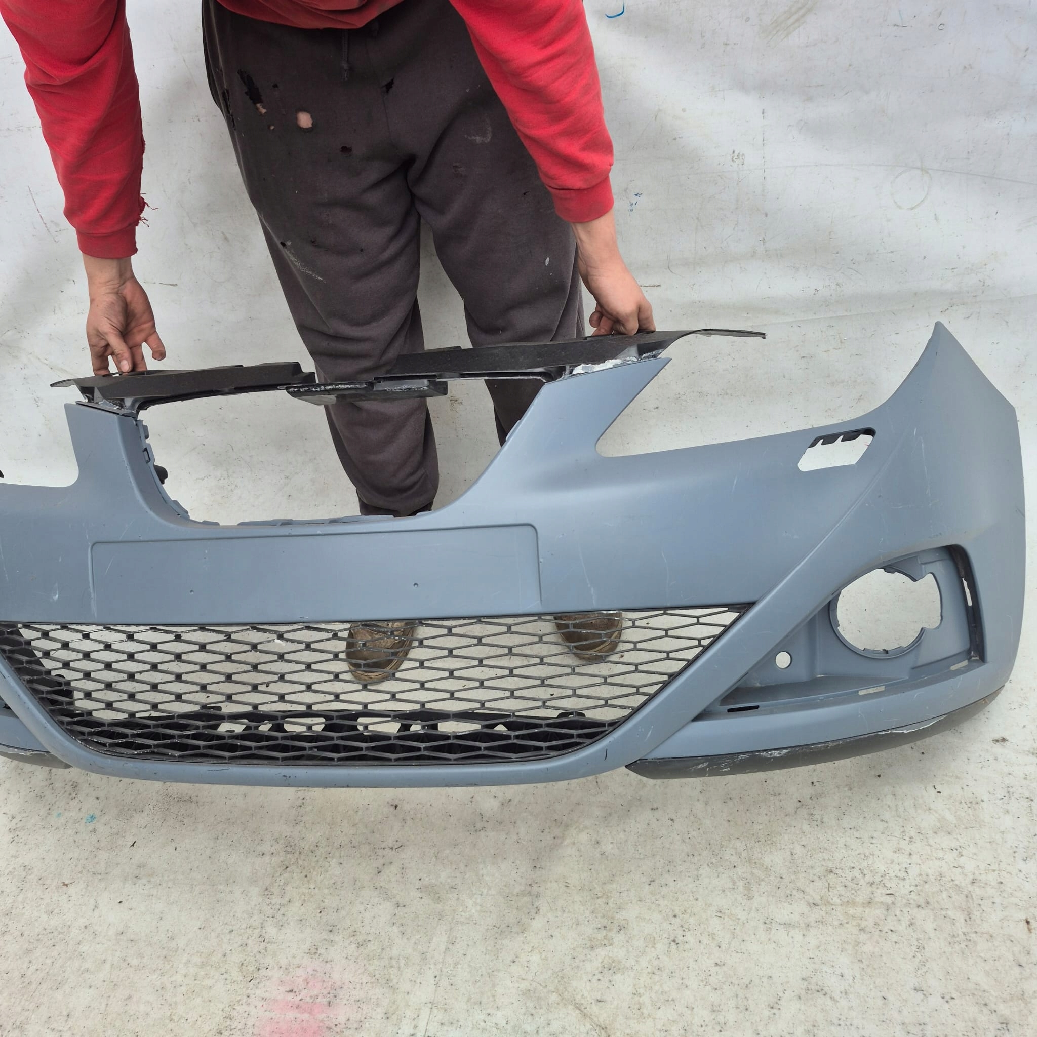 SEAT IBIZA IV 4 08-12 bumper front front washer