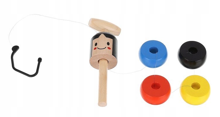 Ludzik drewniany - magiczny ZABAWKA eko Marka Iso Trade