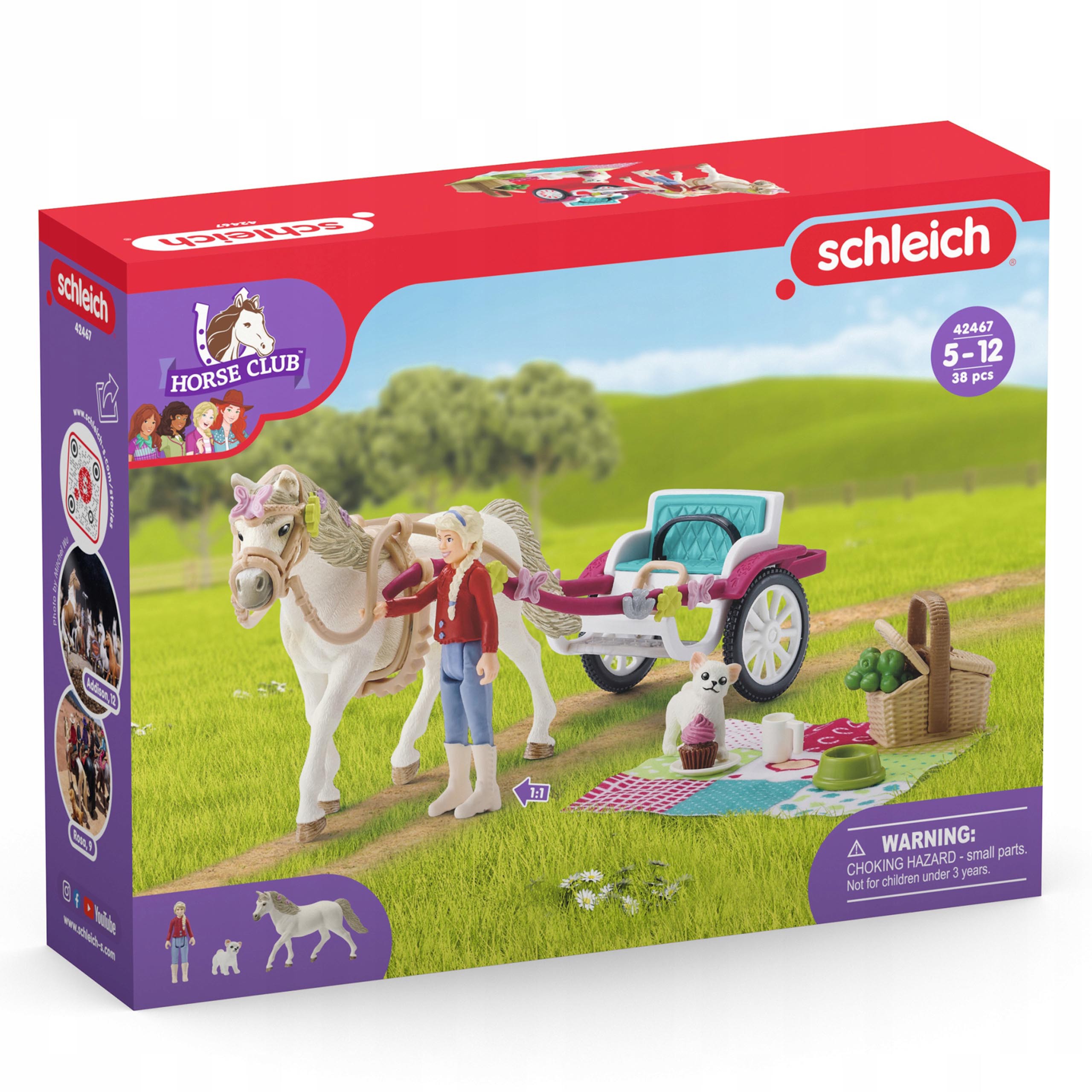 Schleich Powóz na wielki pokaz koni 42467