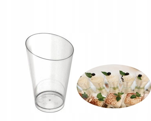 

Kubek na przekąski desery Fingerfood 75ml 24szt