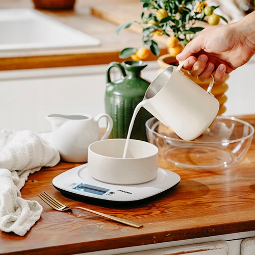 Waga kuchenna MS 3179 z misą 1,4L, 5kg, 1g, pomiar wody i mleka