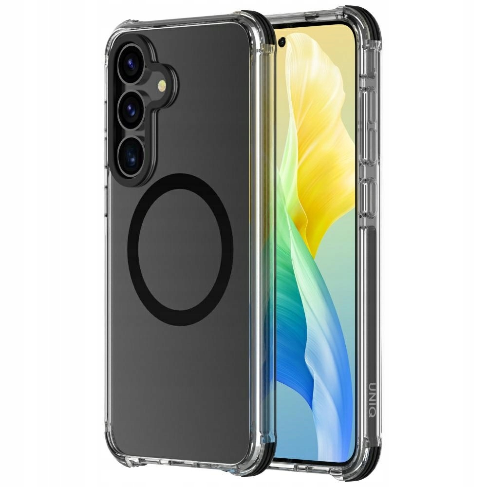 Pouzdro Uniq Combat pro Samsung S25+ Magclick Charging, černé