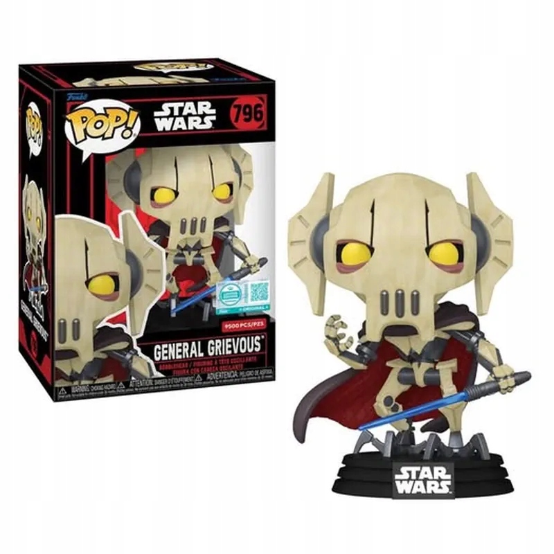 Funko Pop! General Grievous Star Wars #796 Le 9500ks