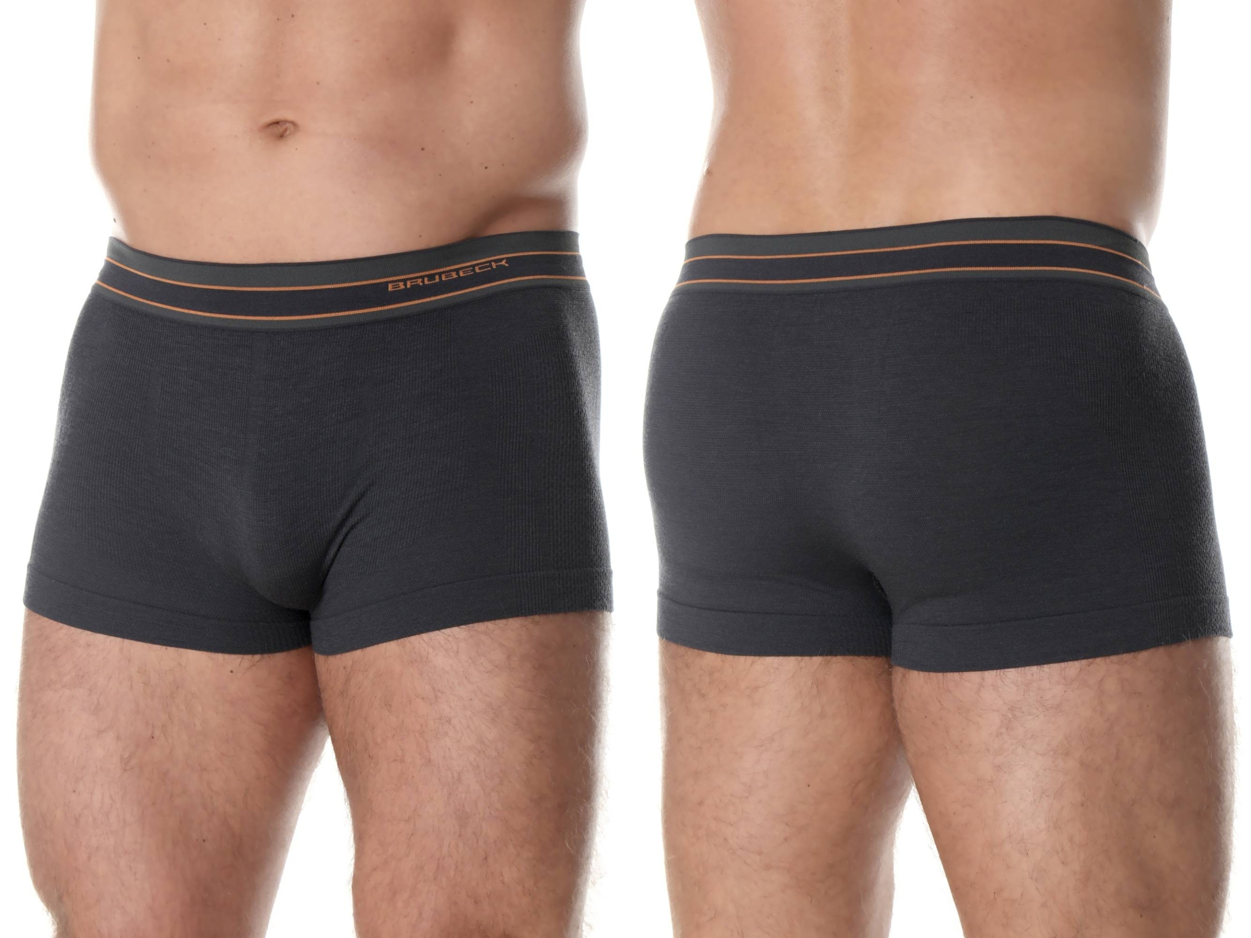Brubeck Majtki Wełniane do Turystyki Górskie Męskie bokserki turystyczne XL
