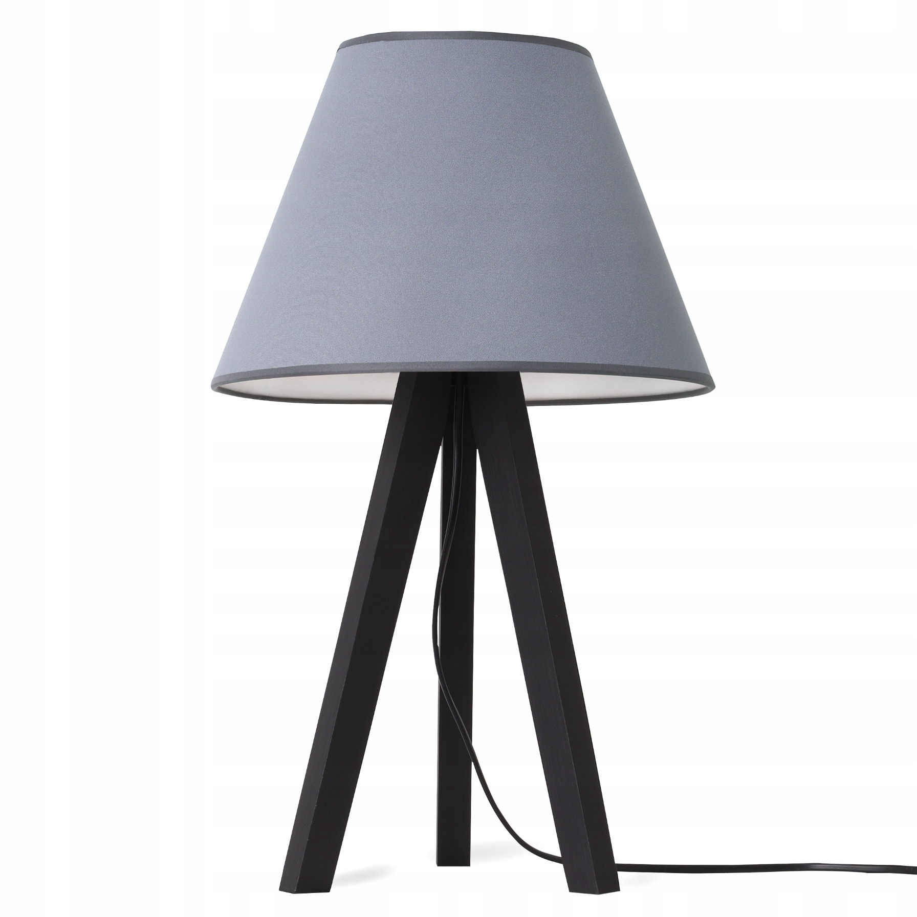 Noční Lampa Stolní Lampa Trojnožka Dřevěná S Stínítkem Do Ložnice Obývacího Pokoje