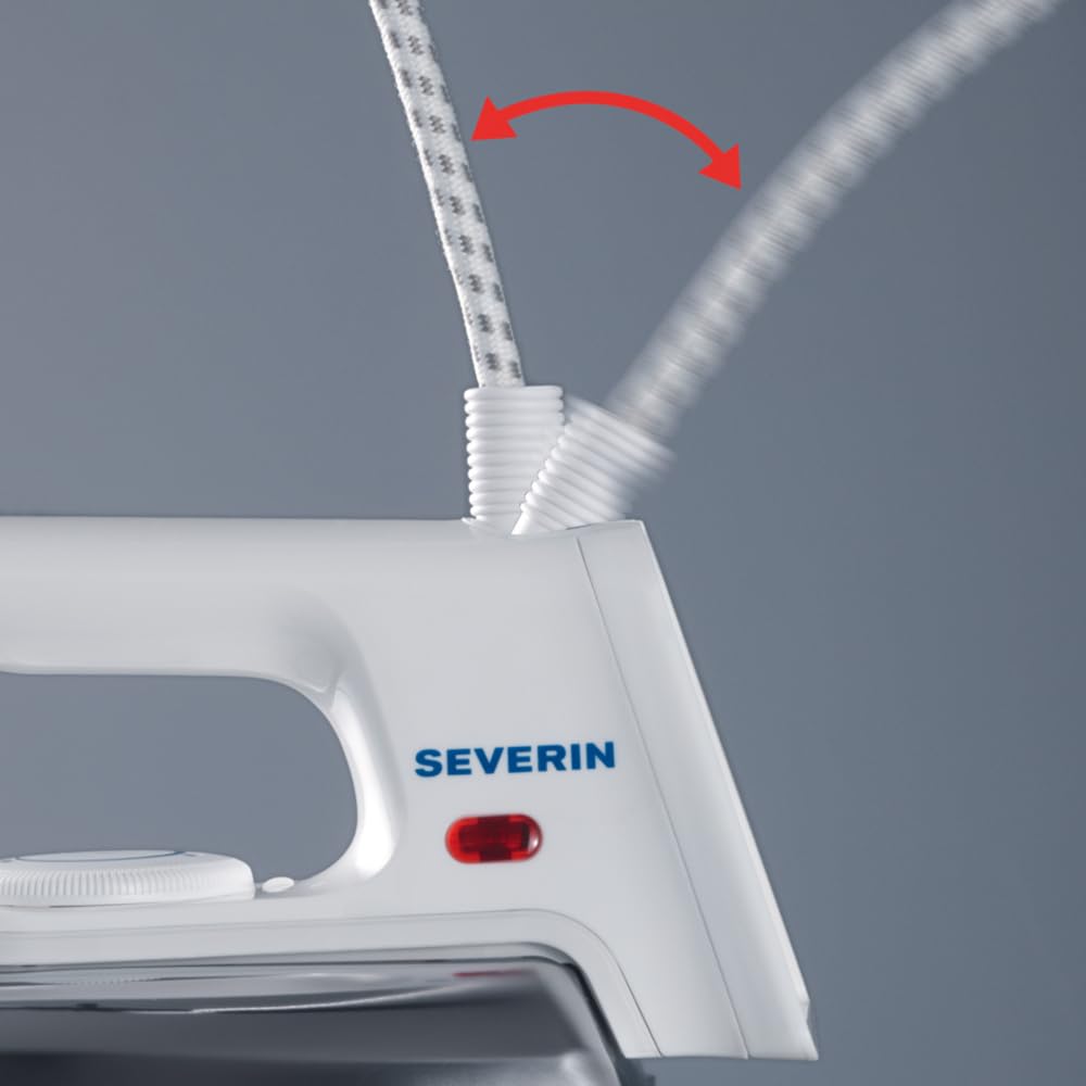 SEVERIN Żelazko Sucha Stopa Aluminiowa 600g 1200W Białe — miniatura 8