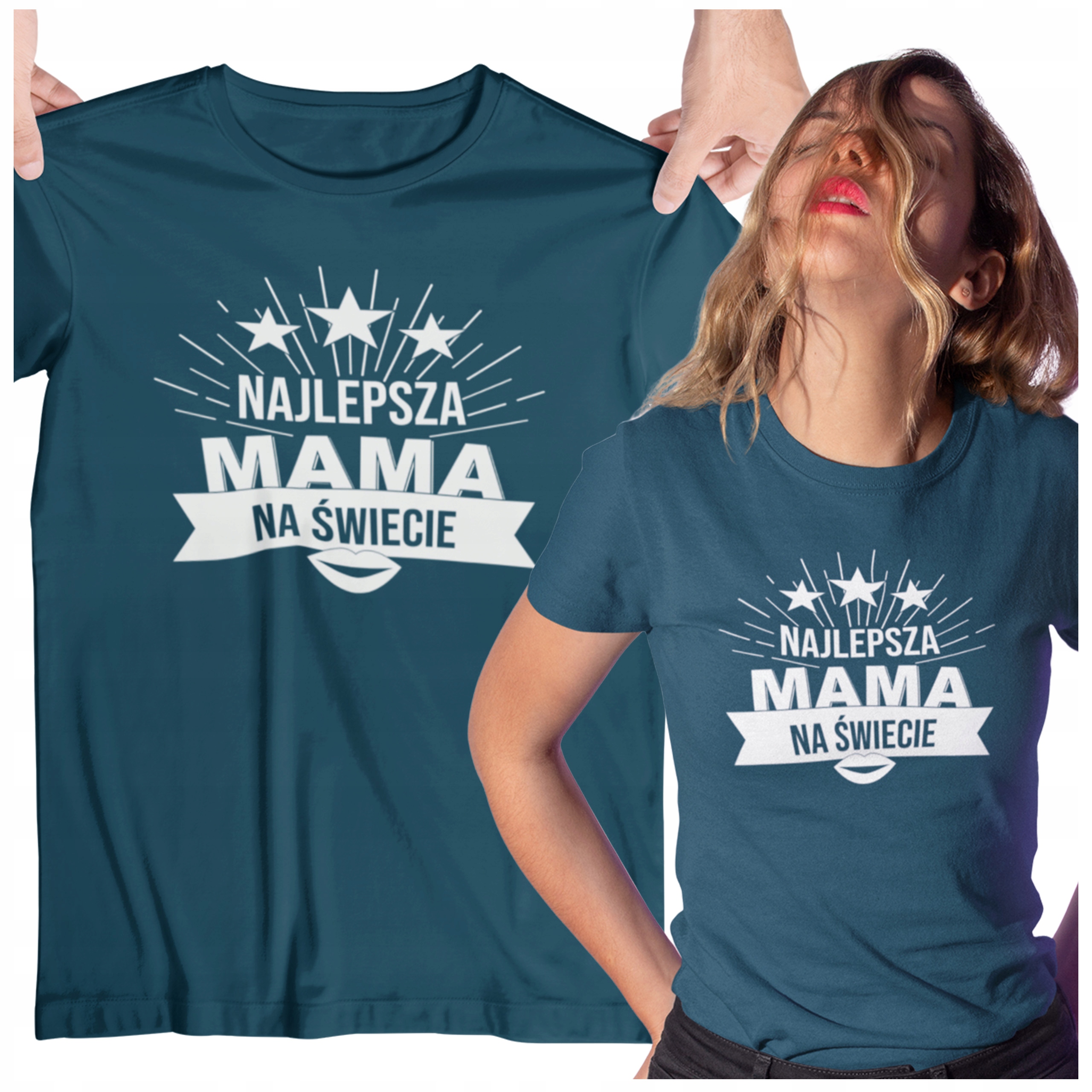 

Koszulka Dla Mamy Modny Najlepsza Mama